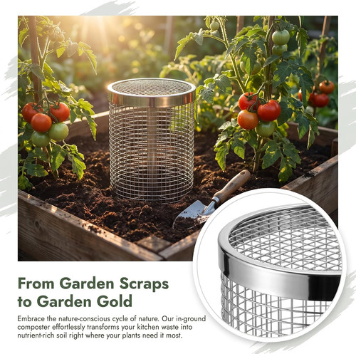 Pack garden worm compost - garden,