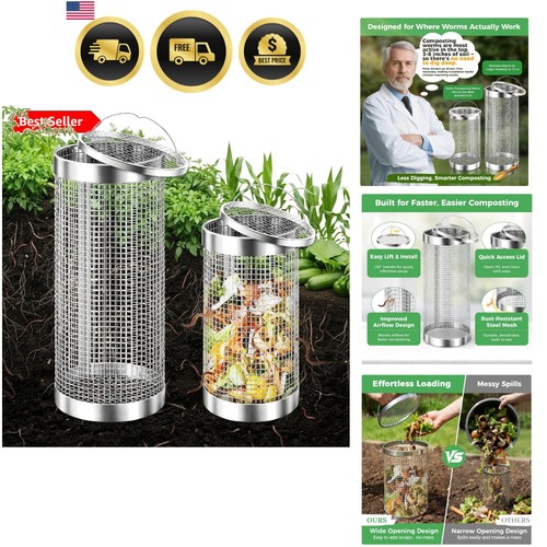 Pack worm composter - pack,